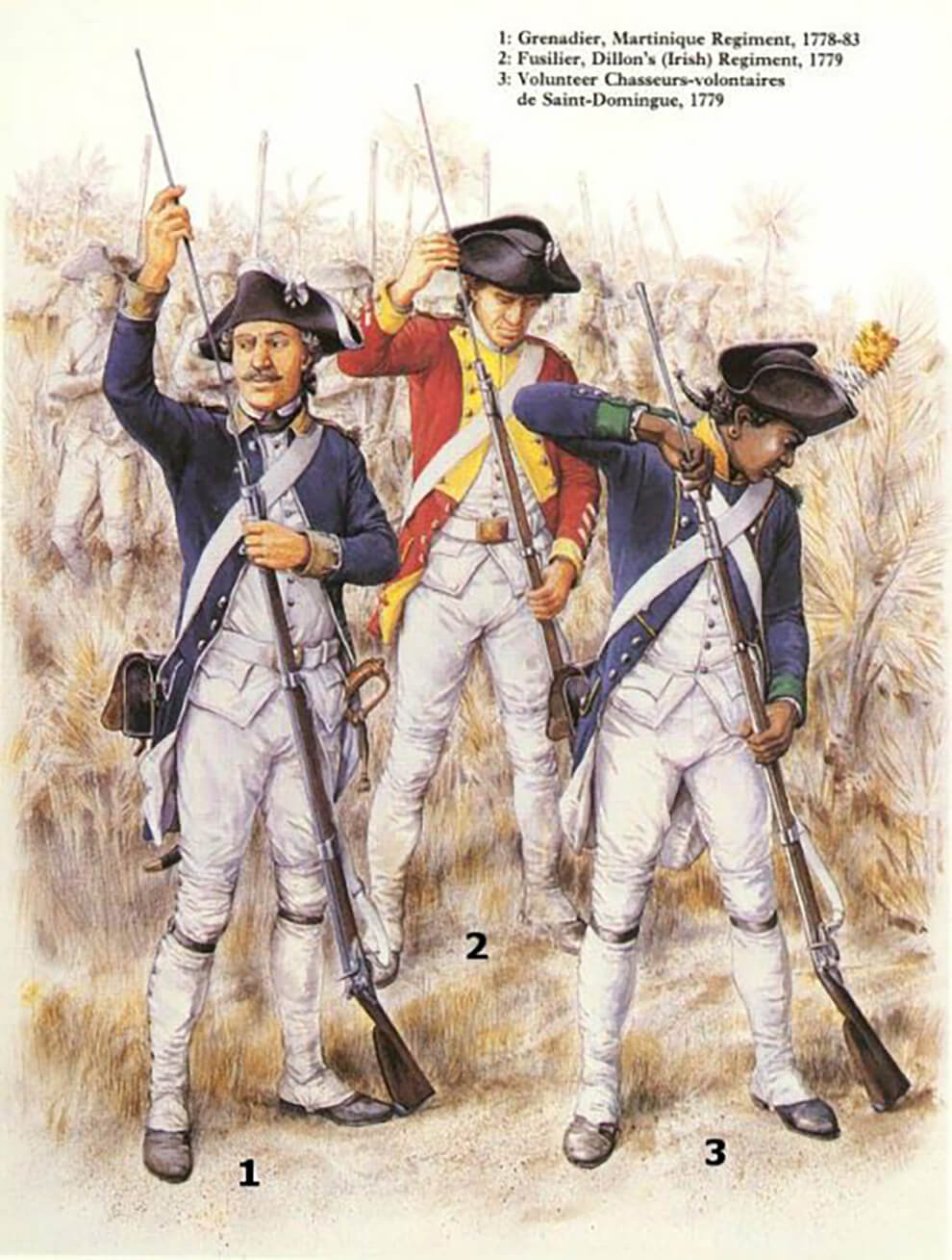 Military Uniforms Of The American Revolutionary War   Old French Uniform 